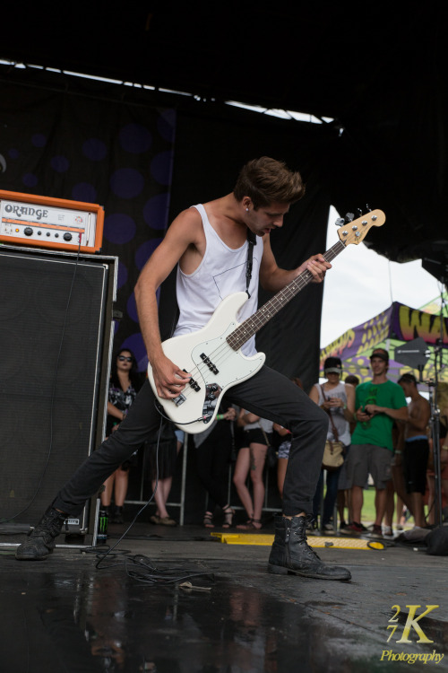 Cute Is What We Aim For - Playing the Vans Warped Tour at Darien Lake (Buffalo, NY) on 7.8.14 Copyri