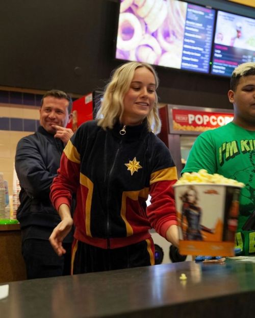 marveledits: @marvel: The ultimate #CaptainMarvel experience! @BrieLarson helped fans get 