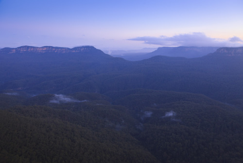Hazy Blue Mountains Katoomba, Australia