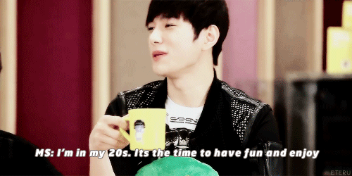 eteru:  hyung lines are sensitive about ages (trans)