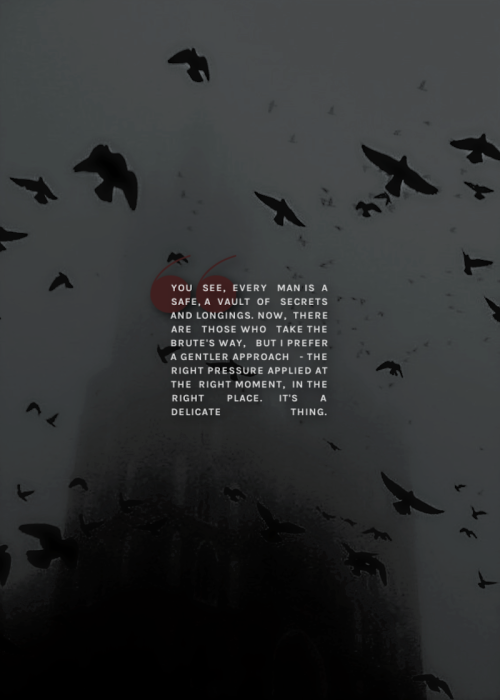 hollcws:KAZ BREKKER: six of crows “I’m a business man,“ he’d told her. &
