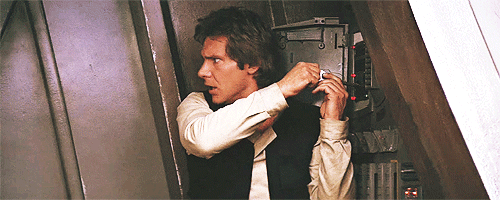ilovemytardis:  A stuck up, half-witted, scruffy-looking, nerf-herder! 