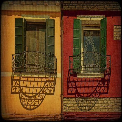 Burano Island&hellip; Windows and Shadows. by egold. on Flickr.