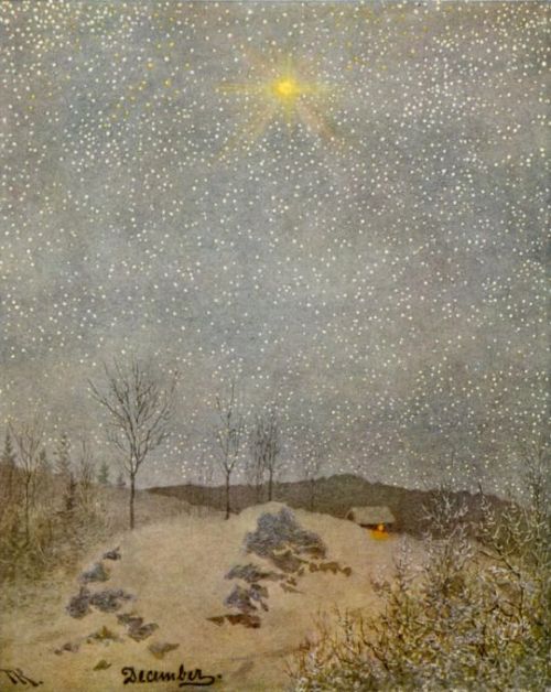 elpasha71: Theodor Kittelsen (1857-1914), Décembre.