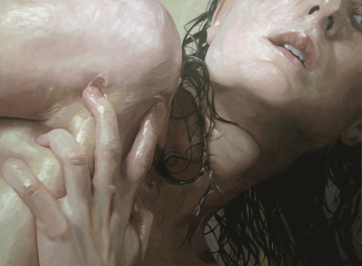 rfmmsd:  Artist: Alyssa Monks - &ldquo;Vaseline II&rdquo; - Oil on Linen