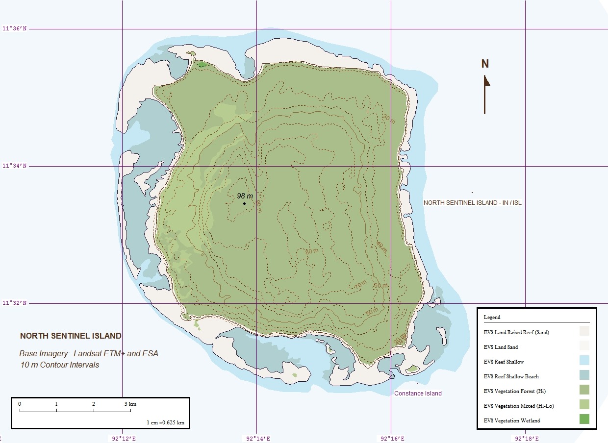 mapsontheweb:
“ Geography of North Sentinel Island, one of the last human populations left untouched by the modern world.
”