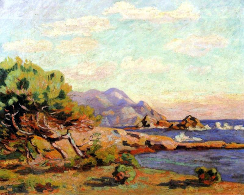La Pointe du Lou Gaou, 1911, Armand Guillaumin