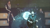 donotopenb4xmas:  Andy and Pete goofing around while Patrick sings “Yule Shoot