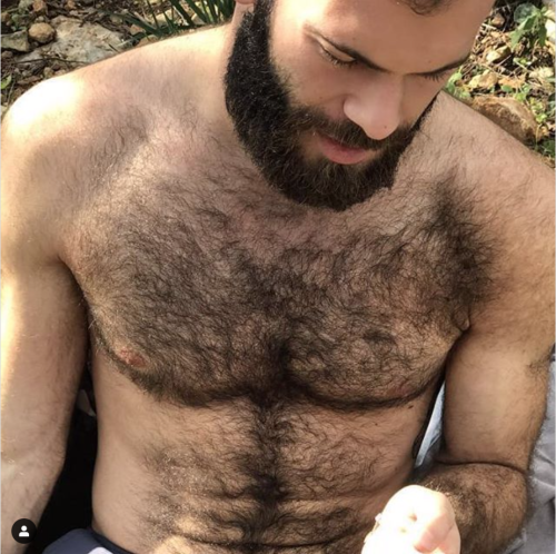 fur+speedo+beard+