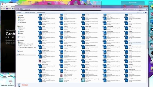 Mind you these are all the files from the commission stream since I started the whole thing&hellip;   About 173 files in this folder Yeeeeah, I&rsquo;ve been pretty overdue for cleaning