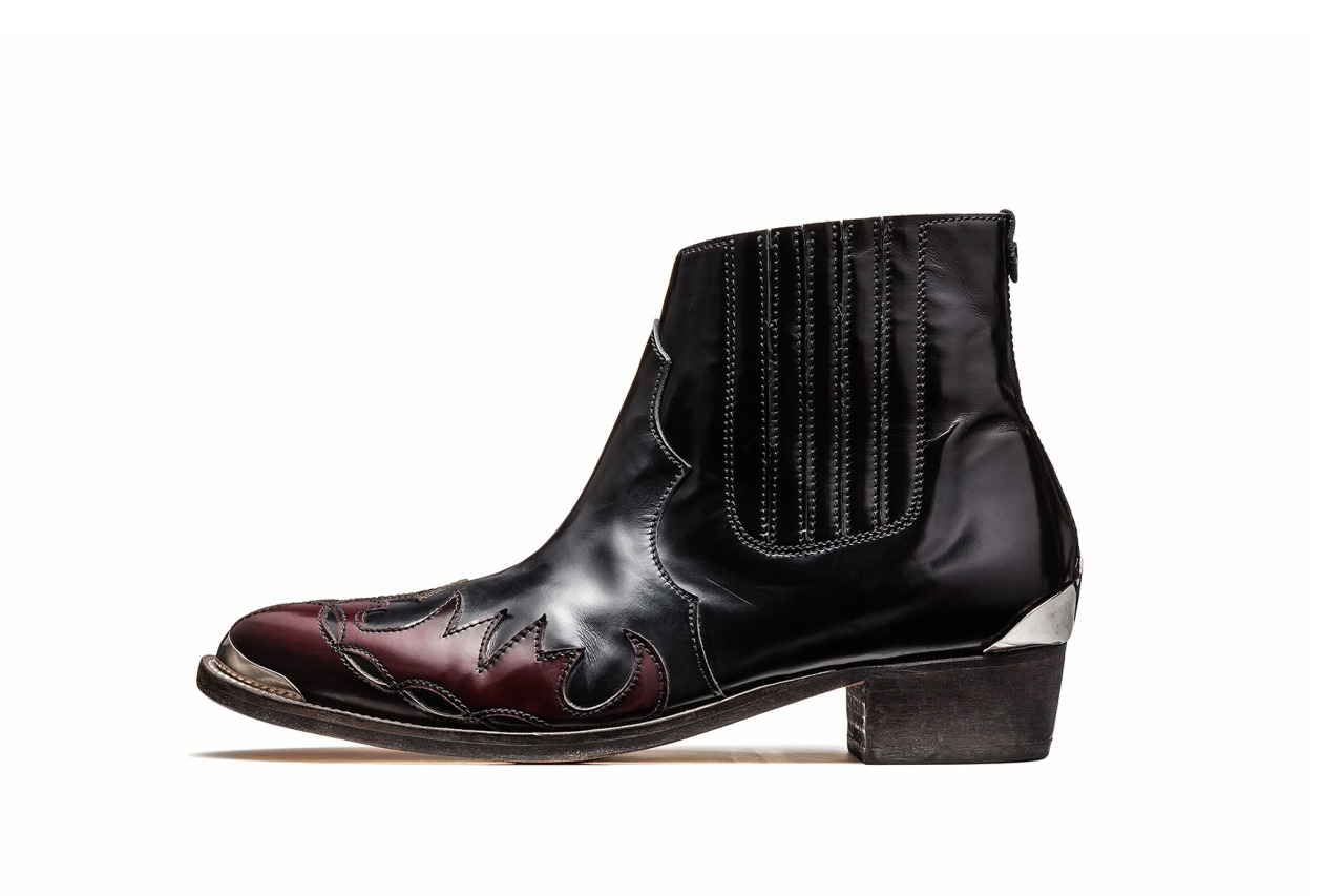 H.T.C. Los Angeles leather boot, SS14 Collection