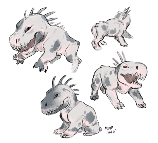 sketchinthoughts:creature sketches!