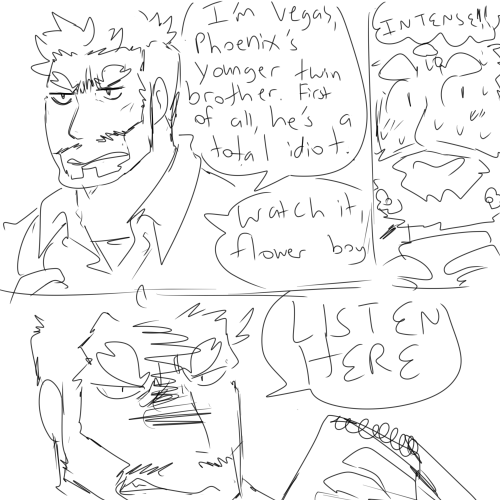 thewildwolfy:Some more Phoenix, feat his bro Vegas and @softbeefs‘s Igor