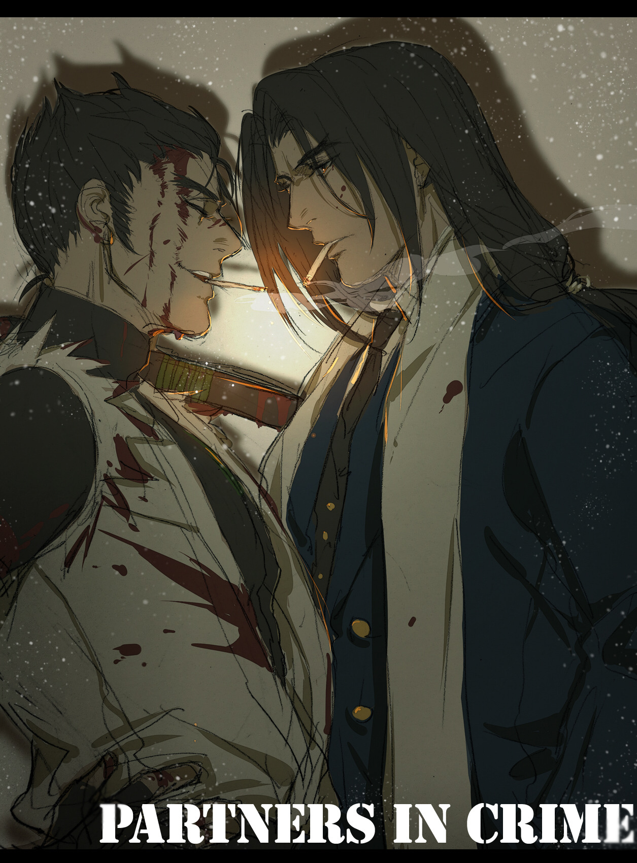 sagacanon0511: Shimadacest Week Day 4: Partners in Crime “Now you can praise me,brother.”