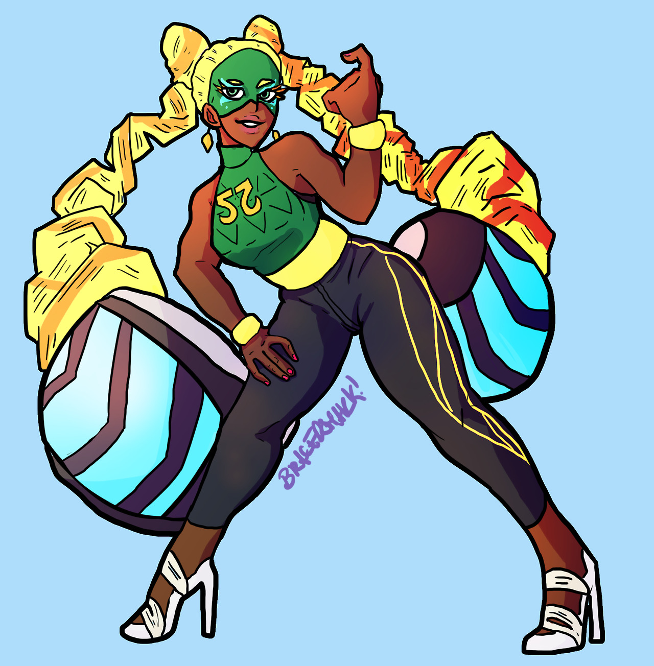 bracedshark: Twintelle won the twitter poll! (follow me on twitter here so you can