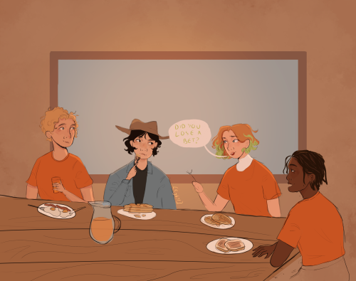 clbl-arts: my other piece for @riordanversebigbang  PJO/HOO Spring Mini-bang!! this was for @bu