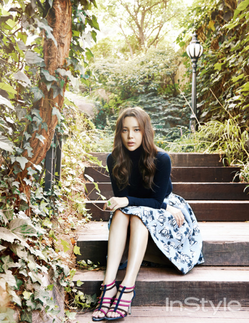 kmagazinelovers: Park Si Yeon - InStyle Magazine October Issue ‘14