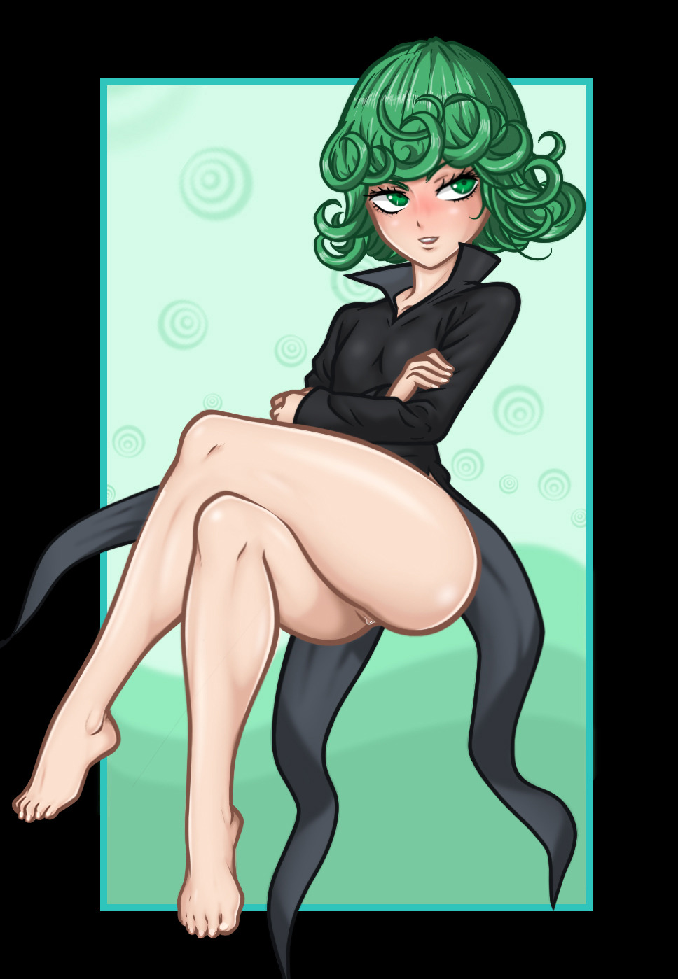 magickightyozakura: Tatsumaki x Fubuki yuri Artist: Ahgot