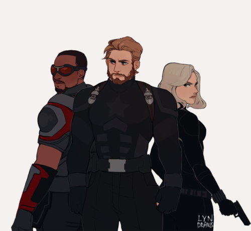 lyndraws: squad’s ready to KICK ASS ✨🌟✨