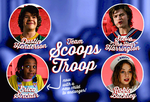 @pscentral Event 17: Vibrance ↳ Stranger Things (S3) + Team Names For The Amazing @freyaswolf