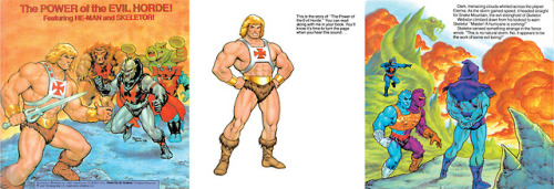 He-Man booklet (1985) with illustrations by Bruce Timm 