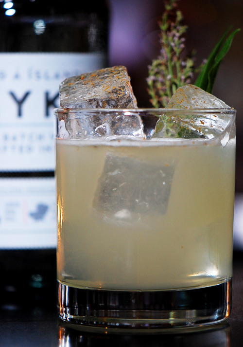 gwynnettst:  ARMY OF MEreyka vodka, lillet blanc, honey, citrus, lemon verbena, cinnamon