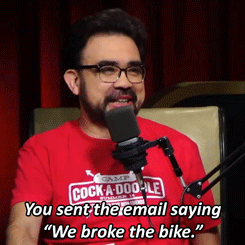 barbara-dunkelbabe:Y'all broke the bike!