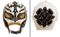 thesnobbyartsyblog:Rey Mysterio’s designer masks.