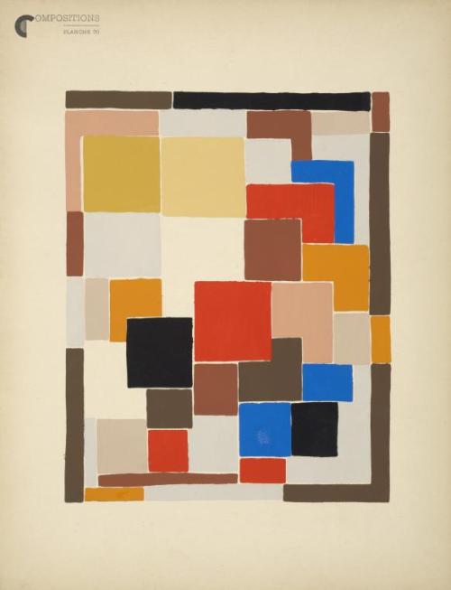 design-is-fine:Sonia Delaunay, Compositions, Couleurs, Idees, 1930. Paris. Via NYPL.