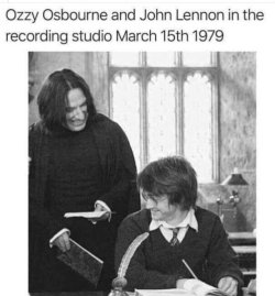 fakehistory:  Ozzy and John recording hits (March 15th 1979)