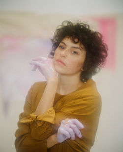 all-the-garden-roses:  Alia Shawkat photographed by Carlotta Guerrero for Nylon Magazine, December/January 2017.