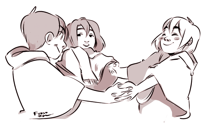 fuocogo:  i never pass up the opportunity to draw happy children 
