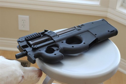 weaponslover:  FN PS90 SBR! 5.7 x28mm the superior round 