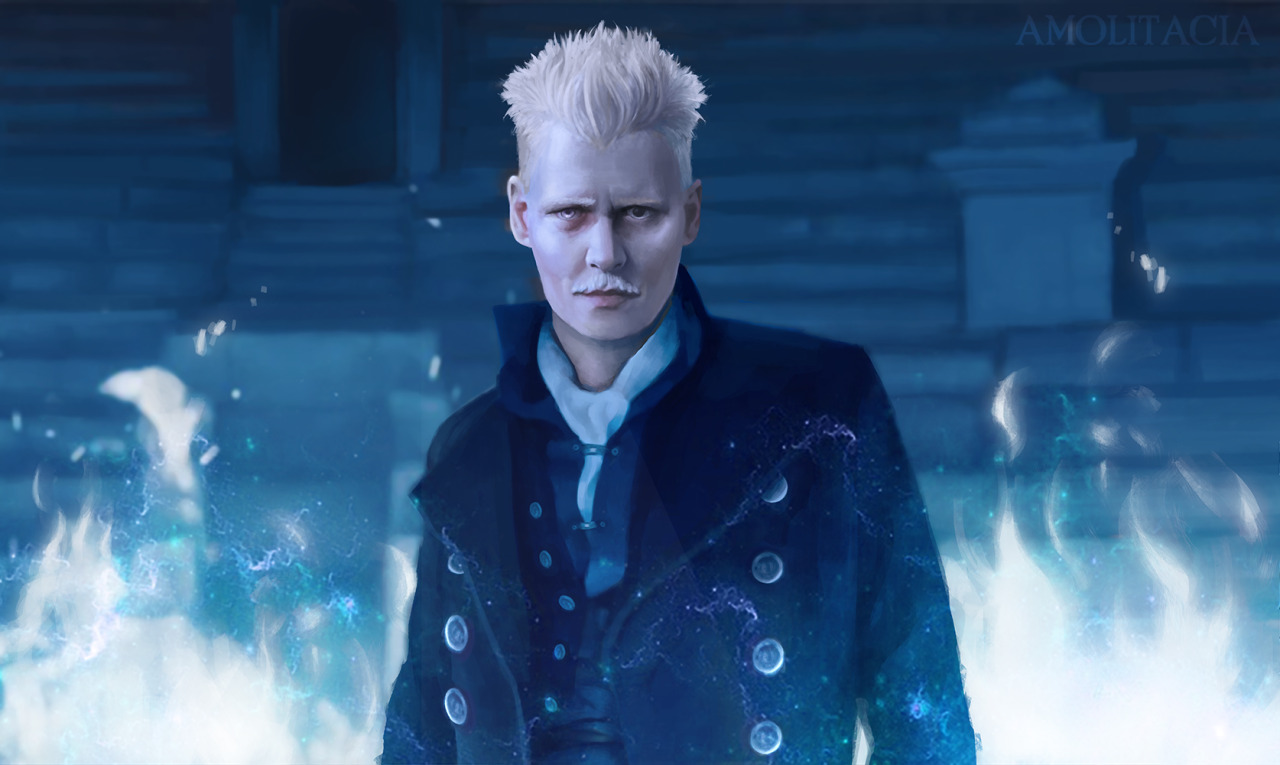 In those trouble times in London, I wanted to share you a fanart of Grindelwald my friend made some months ago !
If you are interessed by her art, here’s her Instagram : https://www.instagram.com/amolitacia/?hl=fr and her Artstation :...