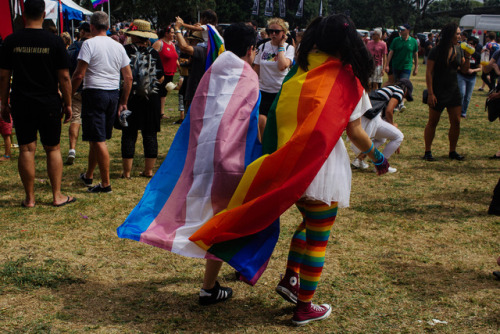 Big Gay Out, Coyle Park, Point Chevalier, Auckland, 2017. NZ is committed to ending HIV by 2025.