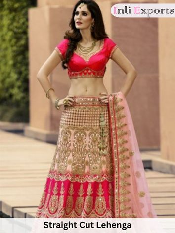 Straight Cut Lehenga