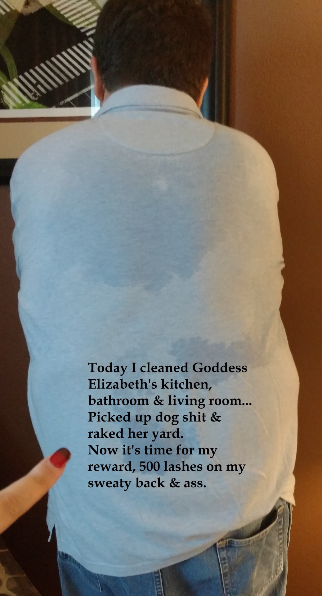 goddess-elizabeths-property:  What a good little work slave for me. – Goddess Elizabeth
