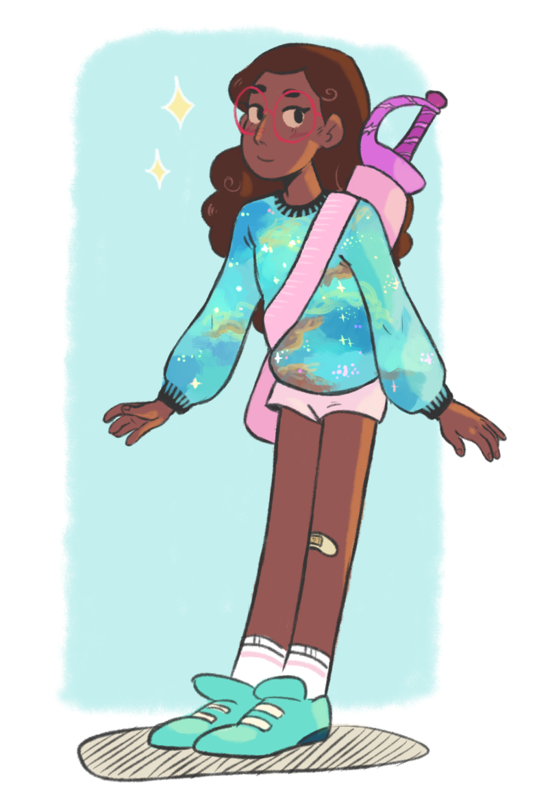 ghostprincess:  my favorite swordsgirl sweater 