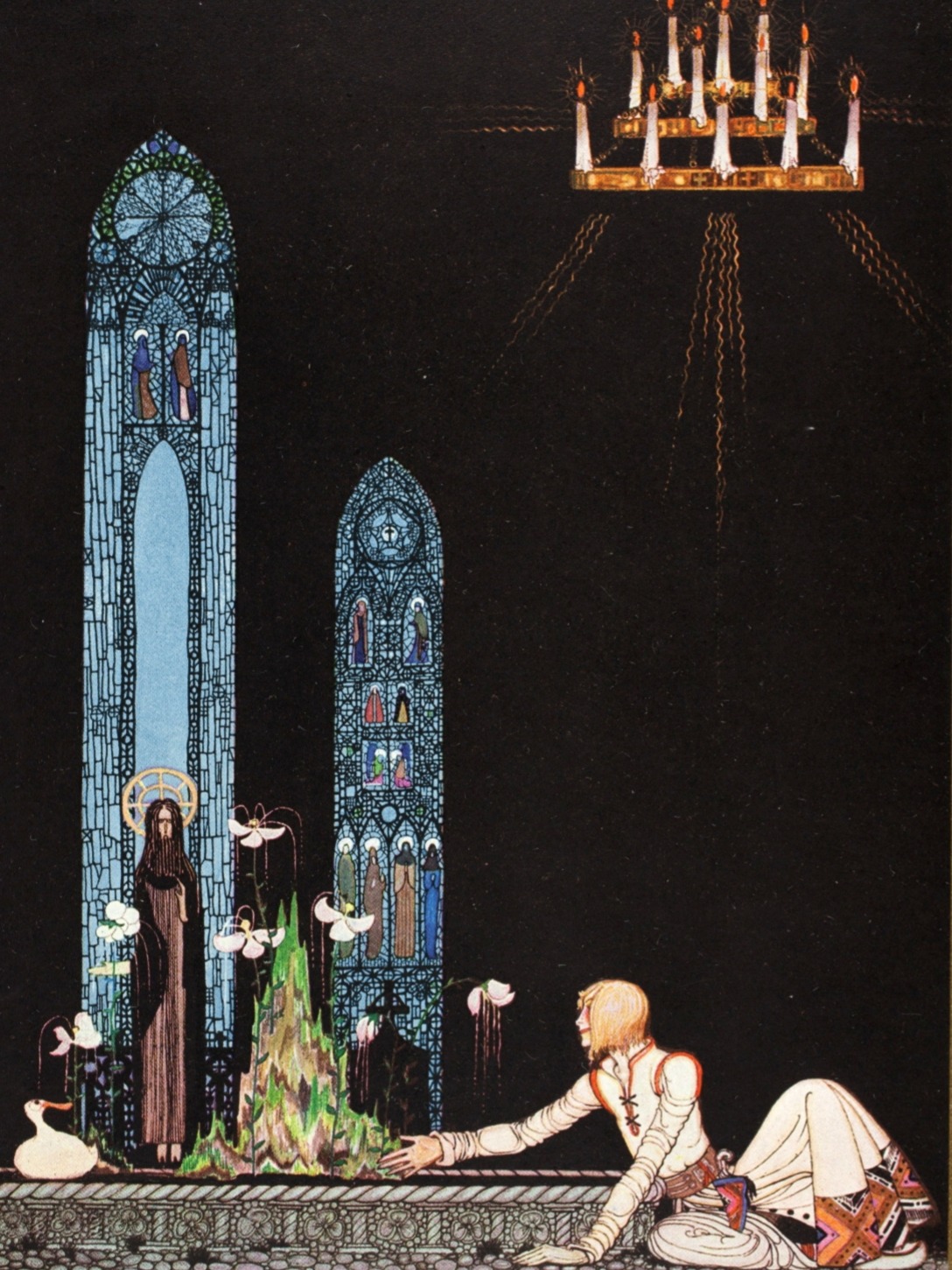 figuresinthevoid:The East of the Sun and West of the MoonKay Nielsen (1886-1957),