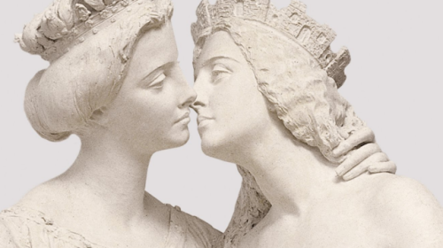 fordarkmornings: Love between women as allegories in art throughout historyItalia grati alla Franc