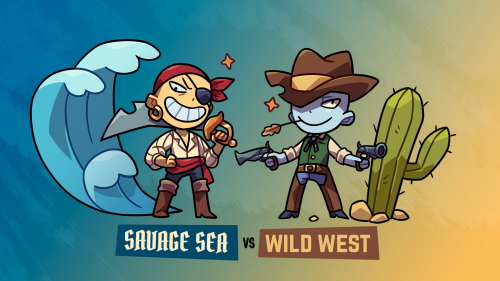 SAVAGE SEA vs WILD WEST!We&rsquo;re inviting all our fans to vote &amp; decide the theme of 
