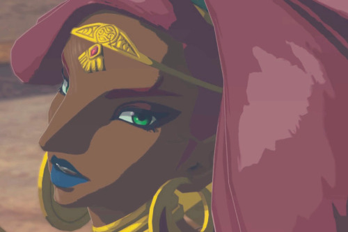 Urbosa, Link and Zelda