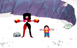 garnetismymother: Garnet punching things.