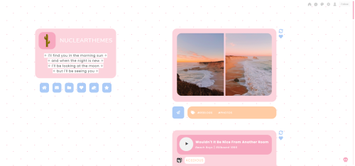 ✿ THEME 005 ✿pastel colored one column themestatic preview //download //support me on ko-fi? &gt;&gt