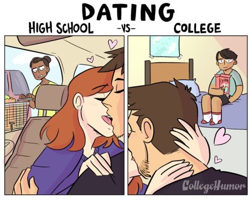pr1nceshawn:    High School vs. College. 