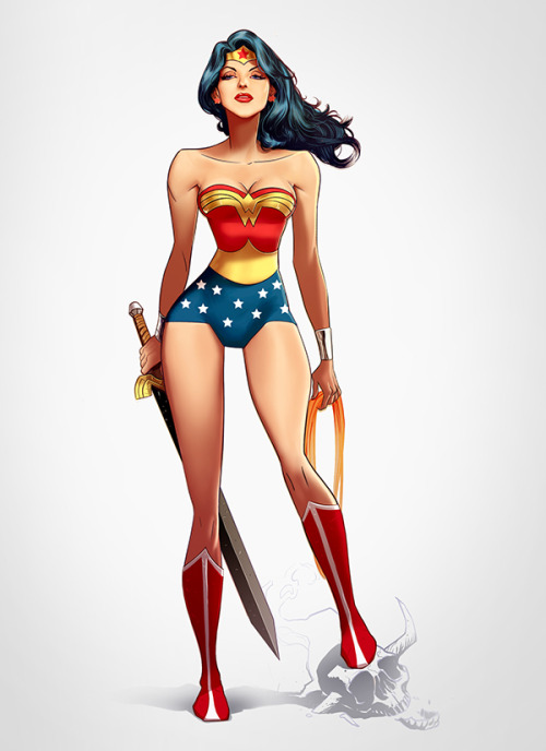 pixalry:  DC Comics Illustration Collection - Created by Dan Mora