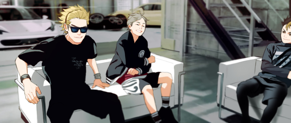 dyuming:    haikyu EXO crossover