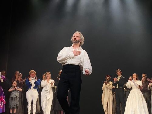 boxfivetrades:Luke McCall debuted as alt Valjean today! (x) 