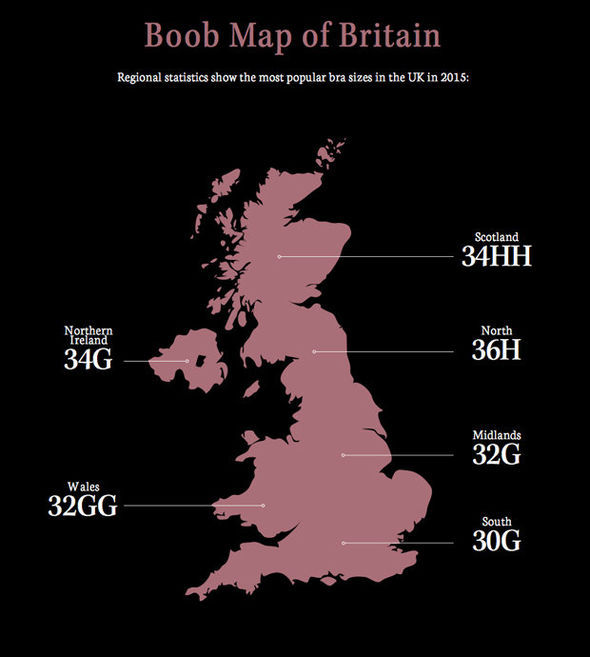 Britainâ€™s Boobs are GrowingBack in 2010, the average bra size grew from 34B