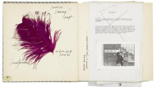 iamjapanese:Derek Jarman（British, 1942-1994）’s Sketchbooks  published in 2013via